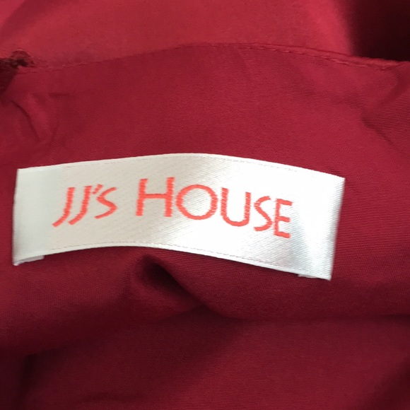 NWT JJ House burgundy formal Dress - Picture 7 of 8